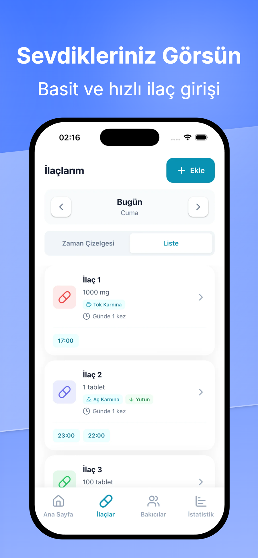 Hasta Takip — İlaç Yönetimi screenshot 1
