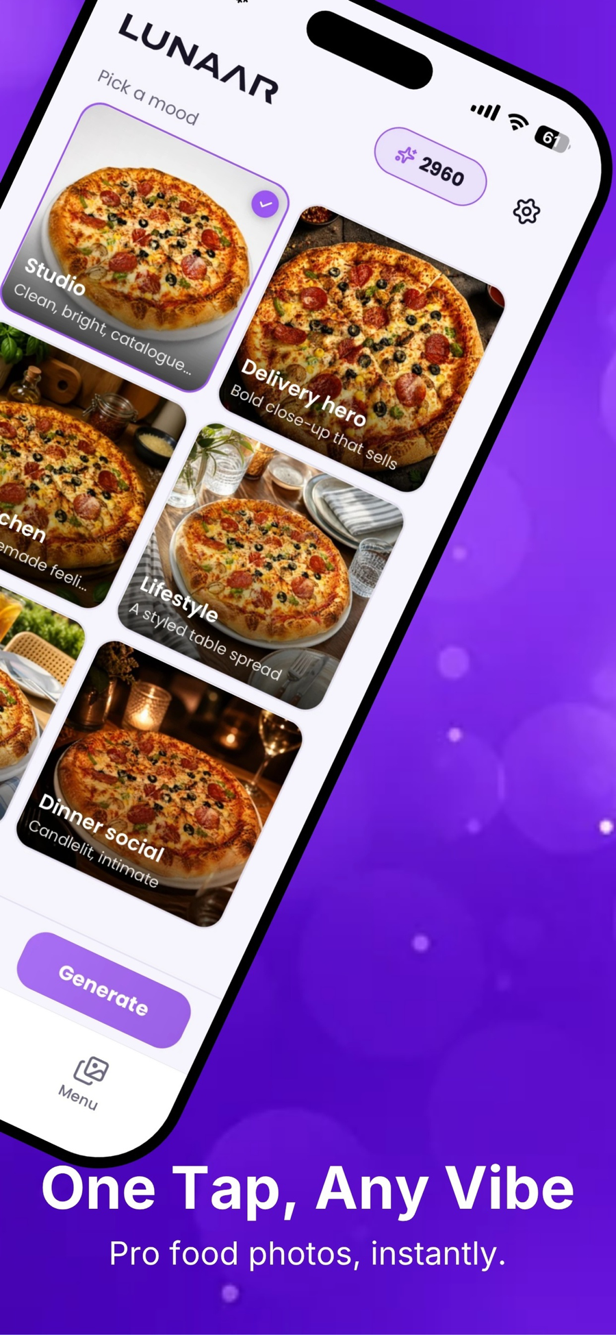 Food Photo AI — Menu Shots screenshot 4