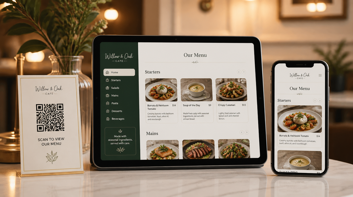 MenuApp - Digital Menu Management Platform