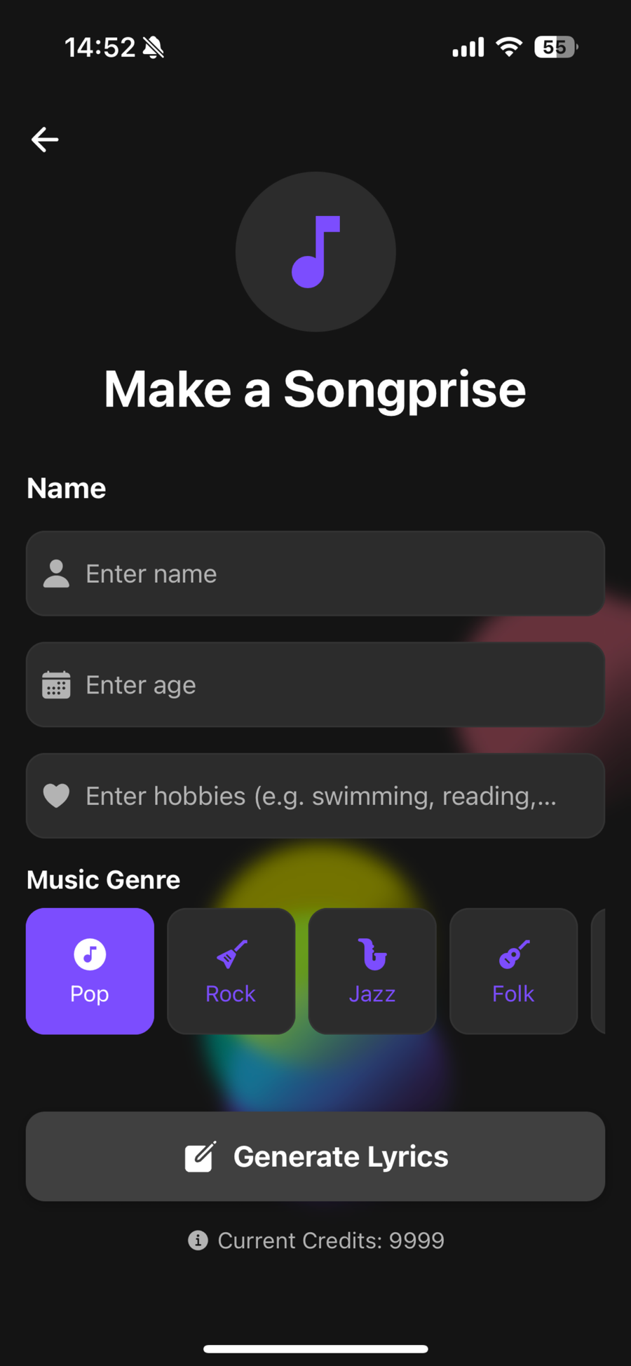 Songprise screenshot 2