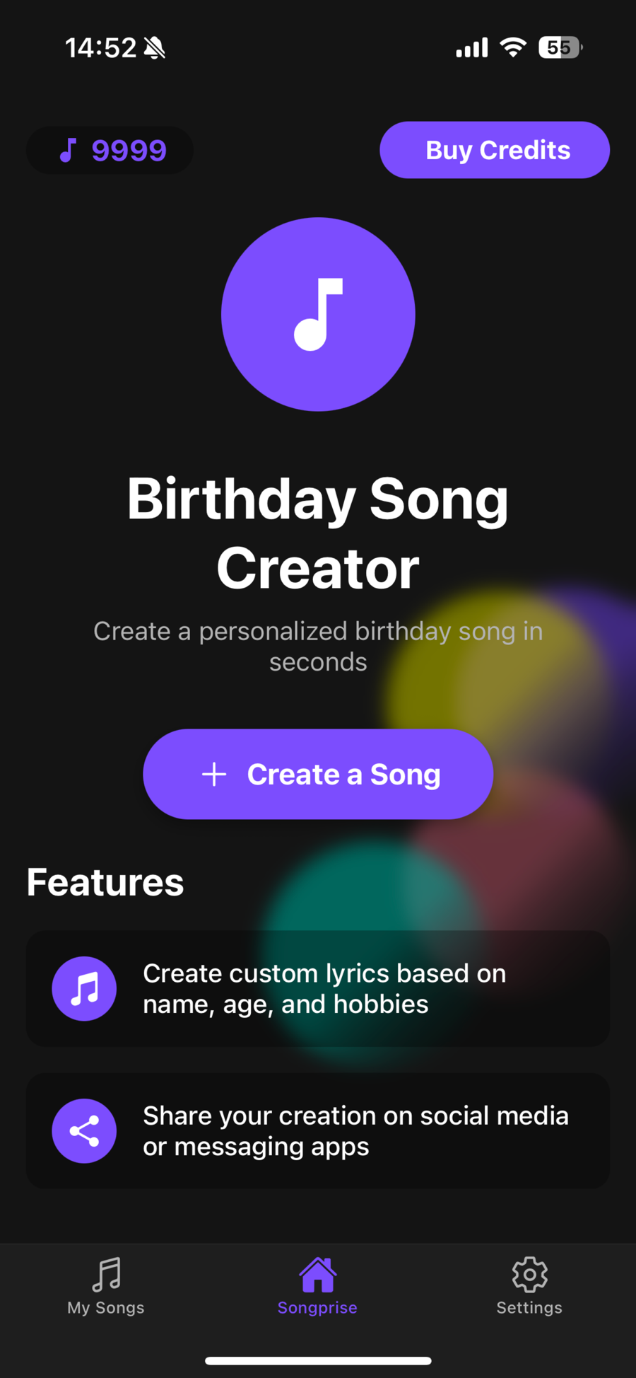 Songprise screenshot 3
